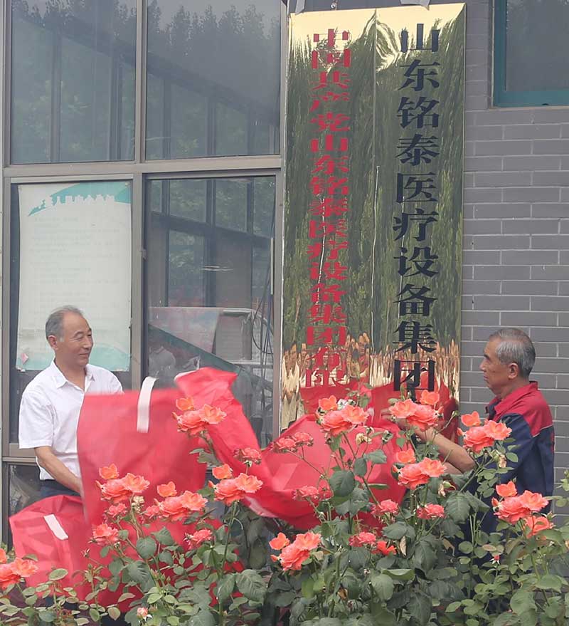 铭泰集团迎接7.1建党节重温入党誓词(图1)